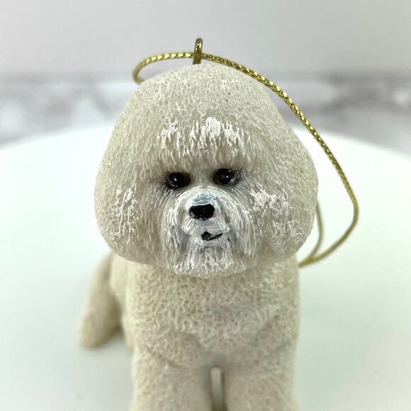 Bichon Frise ACA Limited Edition Collectors Series Christmas Holiday Ornament - Picture 14 of 16